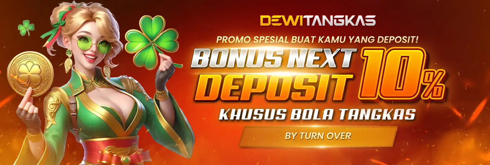 BONUS DEPOSIT 10% BOLA TANGKAS BY TURNOVER