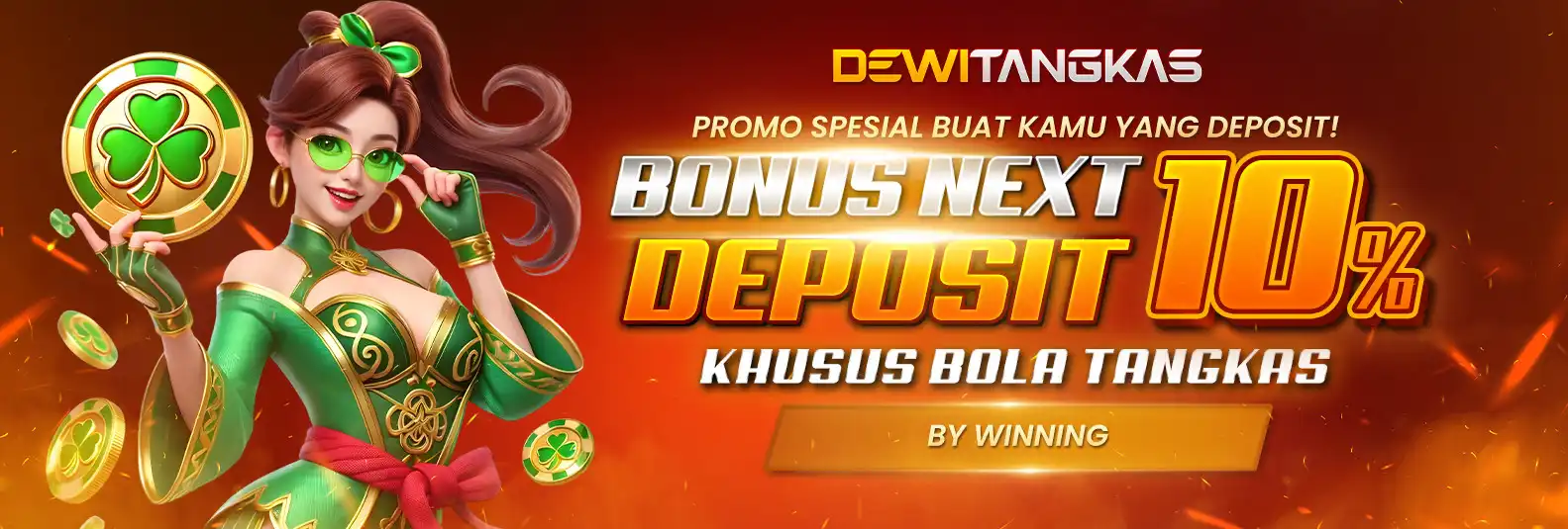 BONUS DEPOSIT 10% BOLATANGKAS BY WINNING